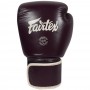 Fairtex BGV16 Боксерские Перчатки Тайский Бокс Женские "Real Leather" Темно-Бордовый